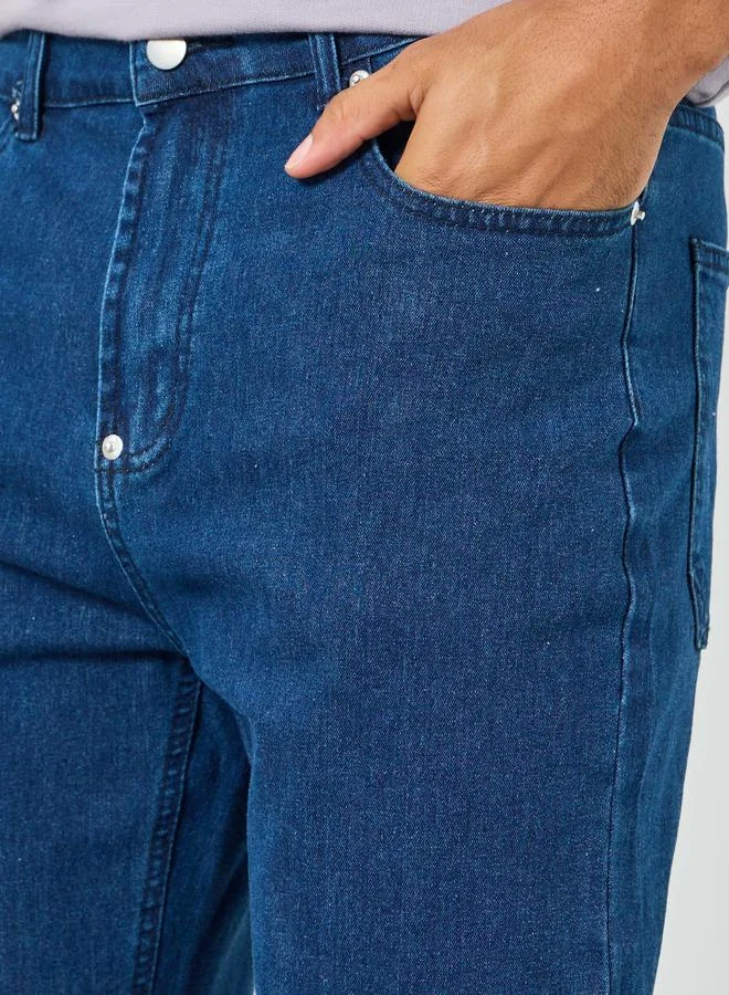 ستايلي جينز بقصة كاربنتر للرجال